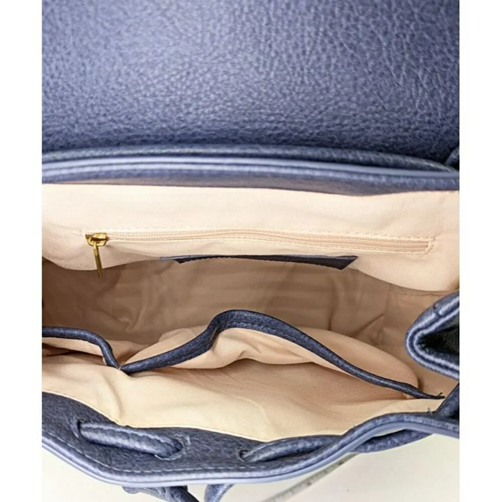 Style & Co Whip-Stitch Backpack Moonlight Blue, Created for Macy's (MSRP $90)